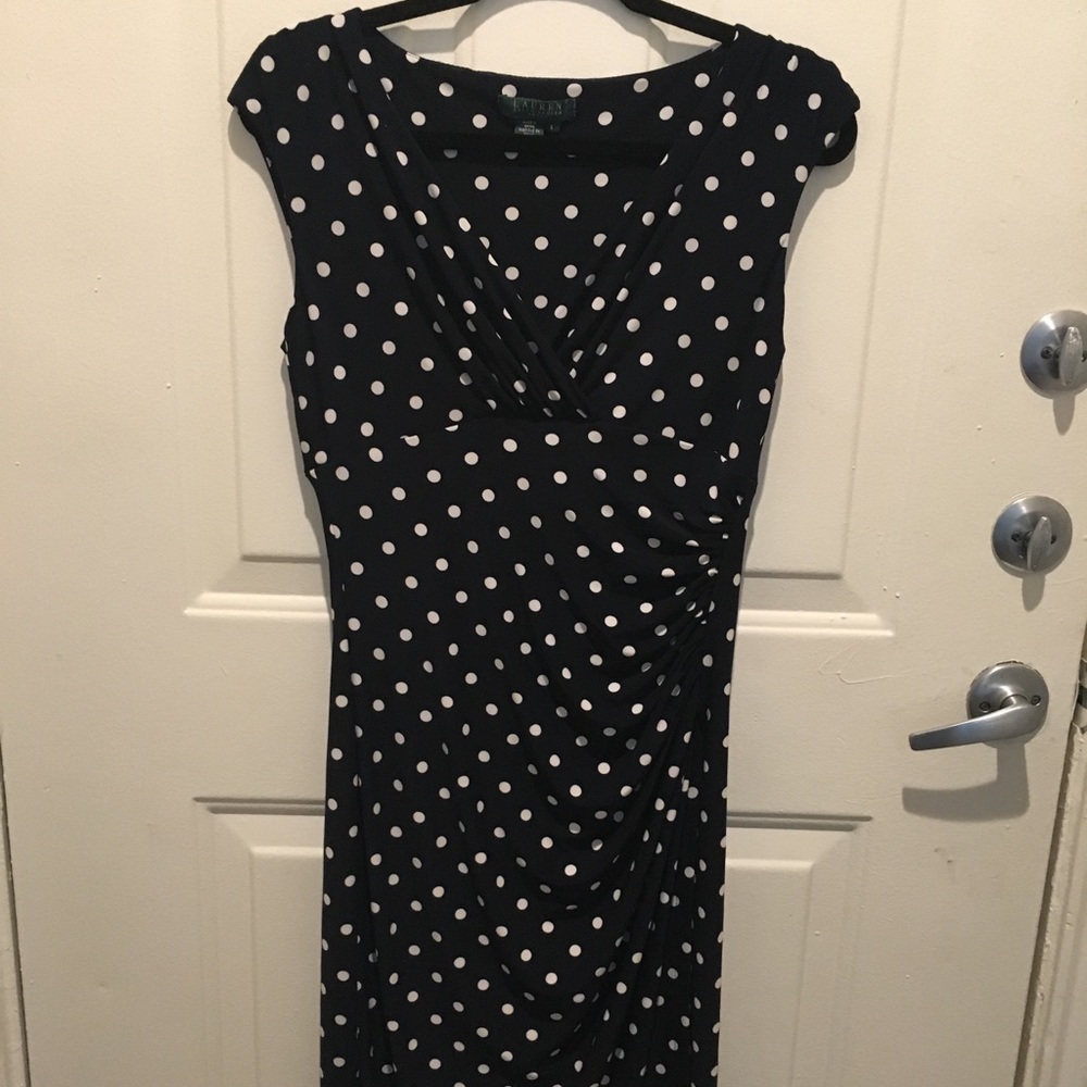 Ralph Lauren Polka Dot Dress